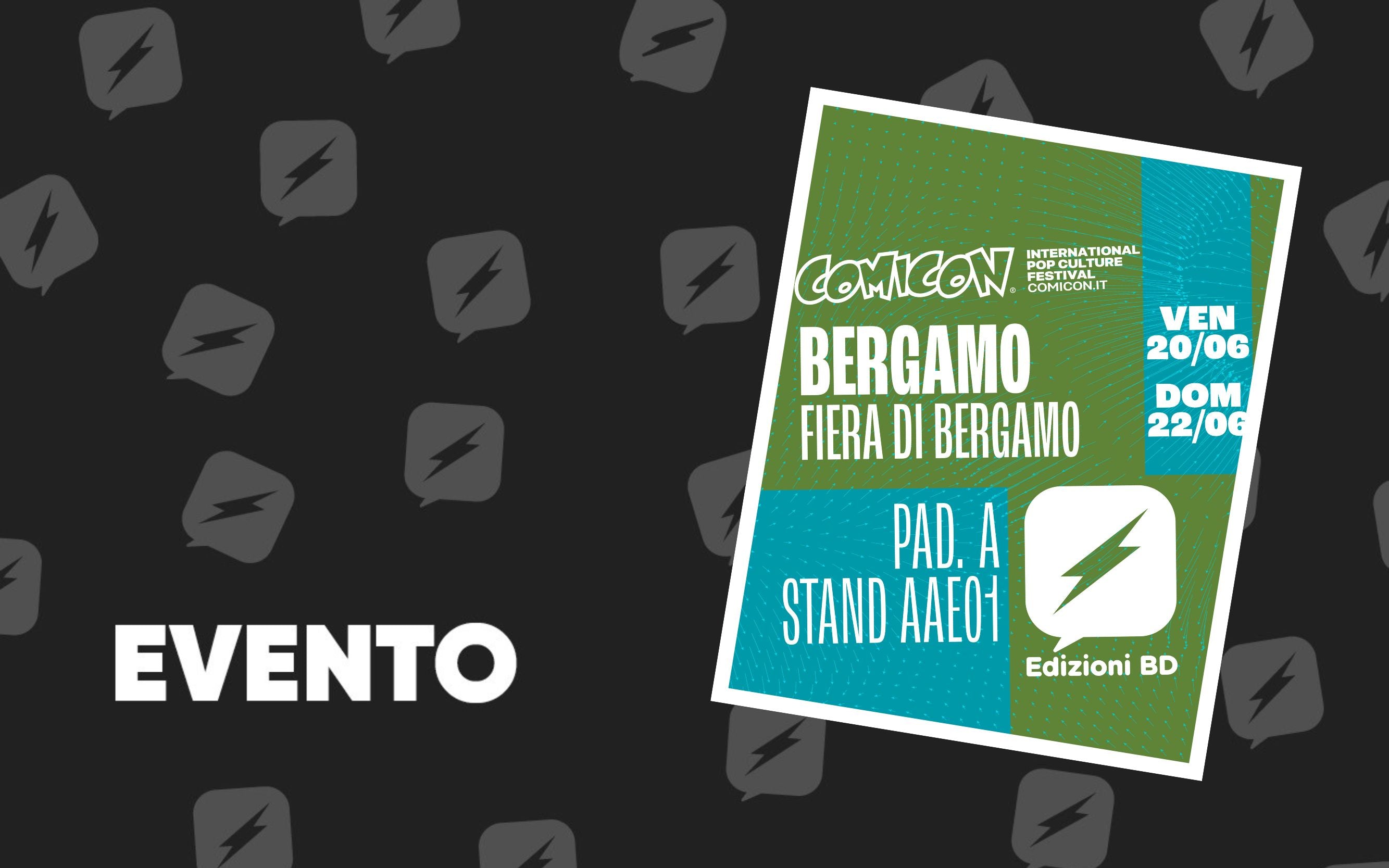 Edizioni BD & J-POP Manga a COMICON Bergamo
