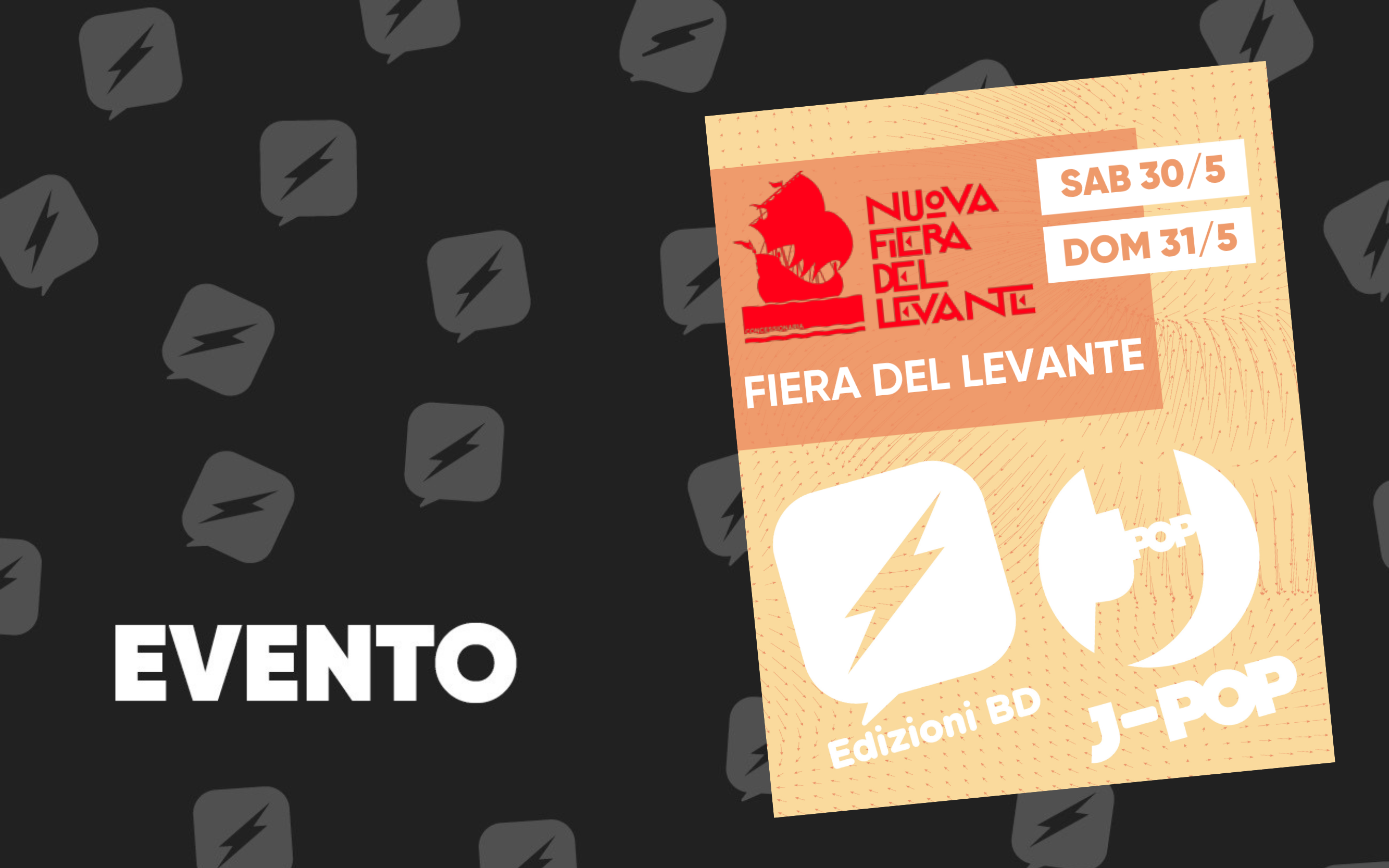 Edizioni BD & J-POP Manga a Torino Comics, LevanteFOR e Etna Comics,