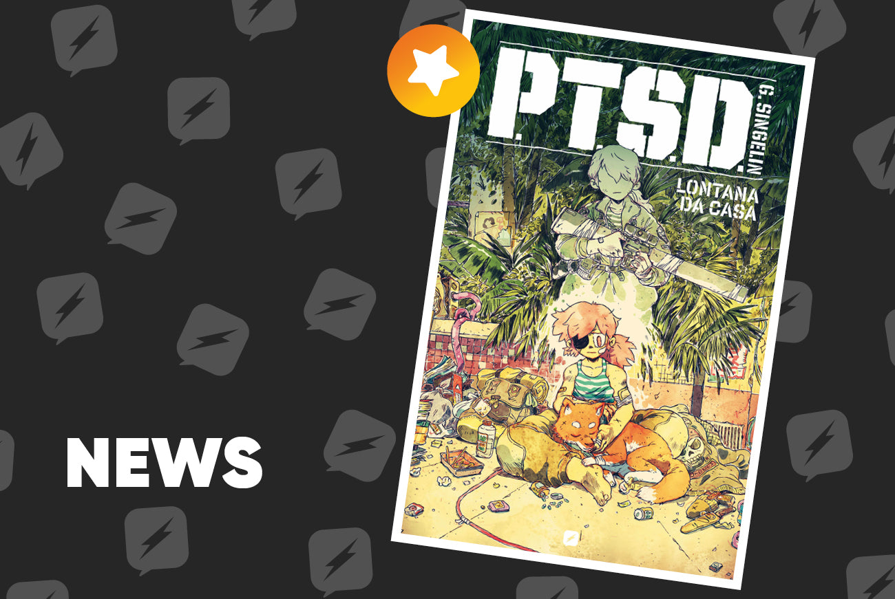 Edizioni BD presenta PTSD di Guillaume Singelin