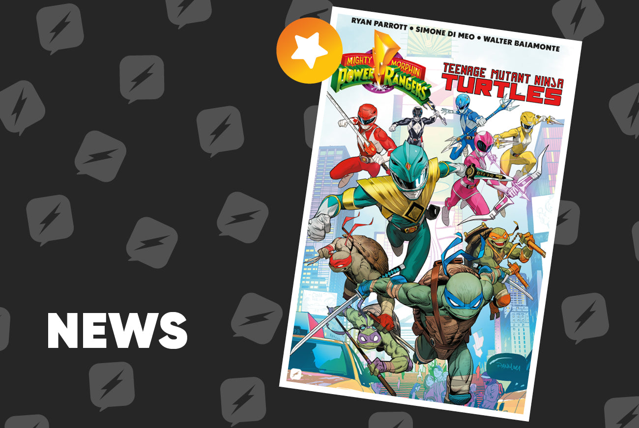 Edizioni BD presenta Mighty Morphin Power Rangers / Teenage Mutant Ninja Turtle