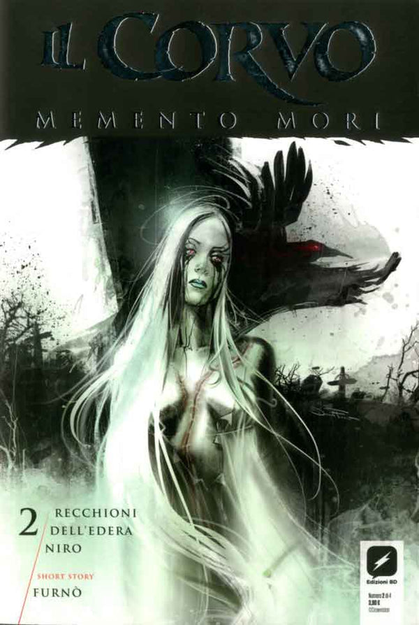 Copertina di Il Corvo Memento Mori 002 Cover Furnò