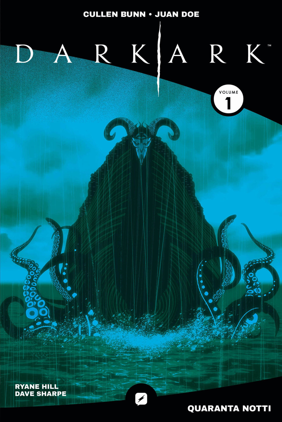 Copertina di Dark Ark 001 - Quaranta Notti Variant Blue