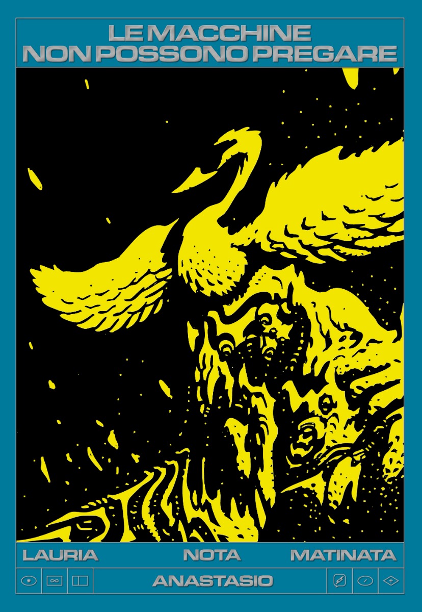 Copertina di Le macchine non possono pregare - Reissue