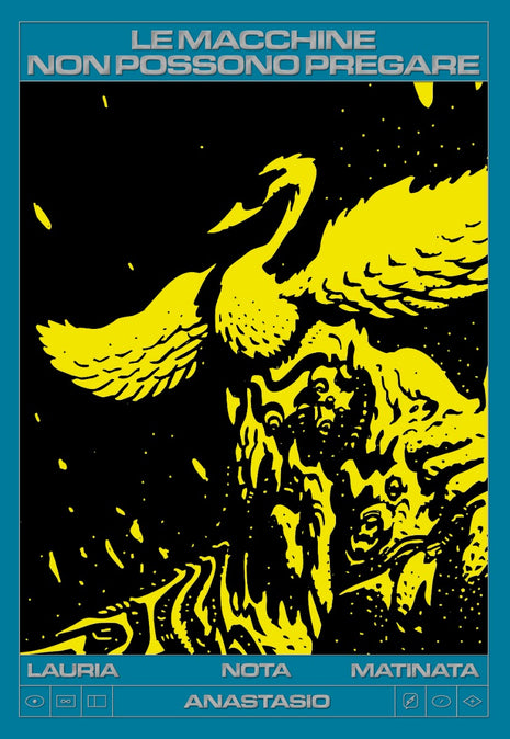 Copertina di Le macchine non possono pregare - Reissue