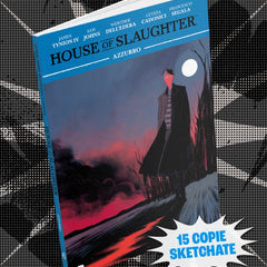 Copertina di House of Slaughter 6 - Ed. Variant Sketchata da Letizia Cadonici 