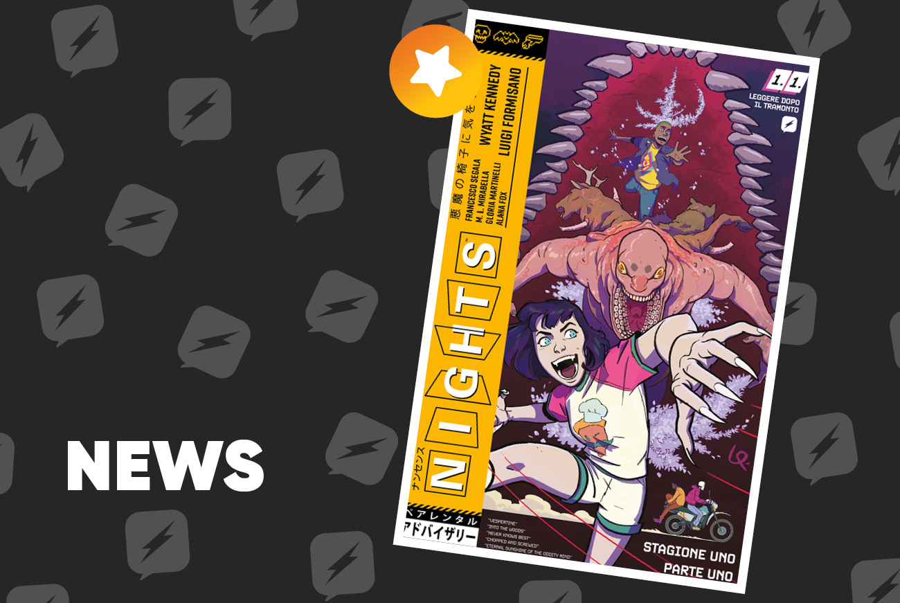 Edizioni BD presenta Nights di Wyatt Kennedy e Luigi Formisano